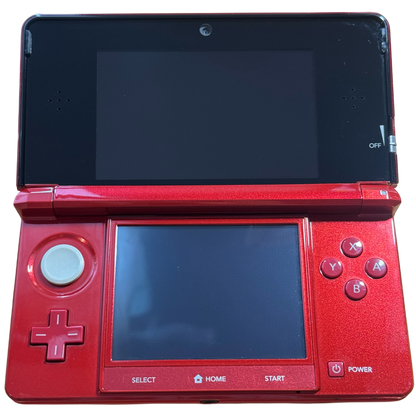 Rød moddet Nintendo 3DS
