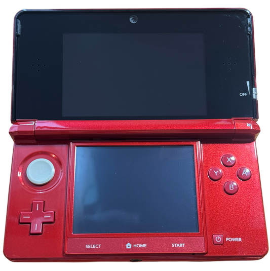 Rød moddet Nintendo 3DS