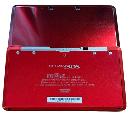 Rød moddet Nintendo 3DS