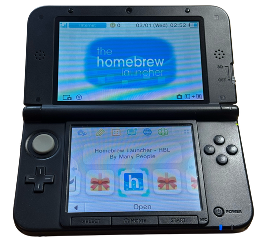 Mario Moddet Nintendo 3DS Xl med ny ladekabel