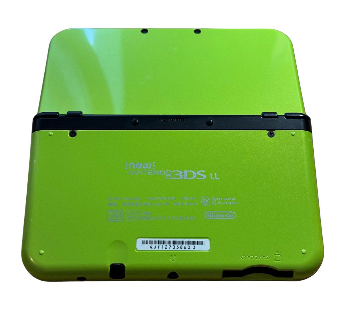 Lime moddet Nintendo New 3DS Xl