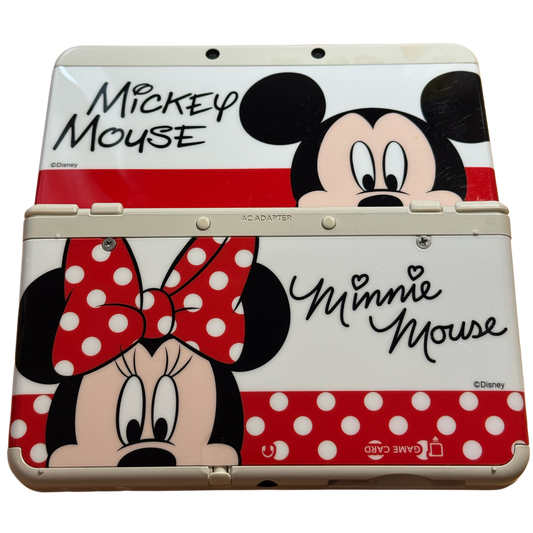 Mickey mouse Moddet New 3DS med ny ladekabel