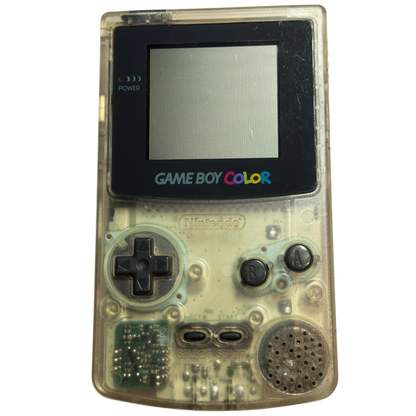 Transparent Nintendo Gameboy Color
