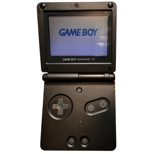 Svart Nintendo GameBoy Advance SP