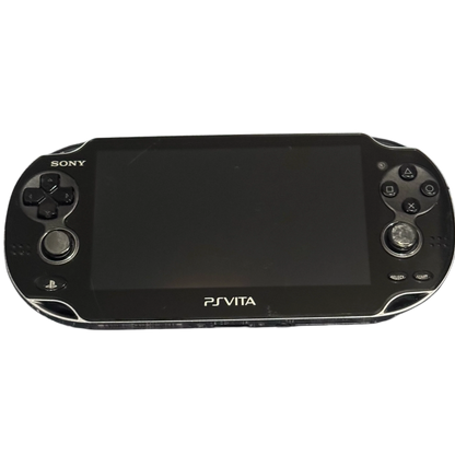 Svart Sony Playstation VITA 1000 med OLED skjerm