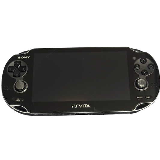 Svart Sony Playstation VITA 1000 med OLED skjerm