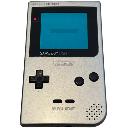 Sølv Nintendo Gameboy Light