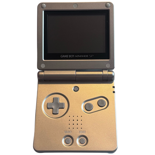 Sølv GameBoy Advance SP