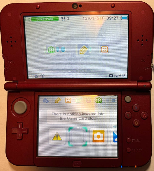 Moddet Nintendo New 3DS Xl med ny ladekabel