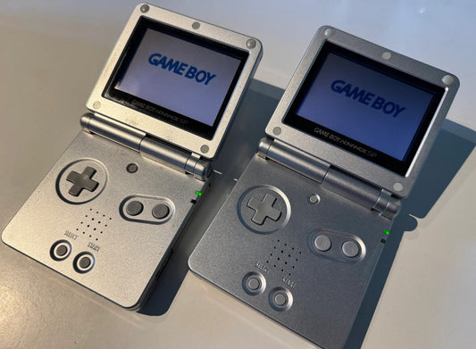 Nintendo GameBoy Advance SP med ny ladekabel