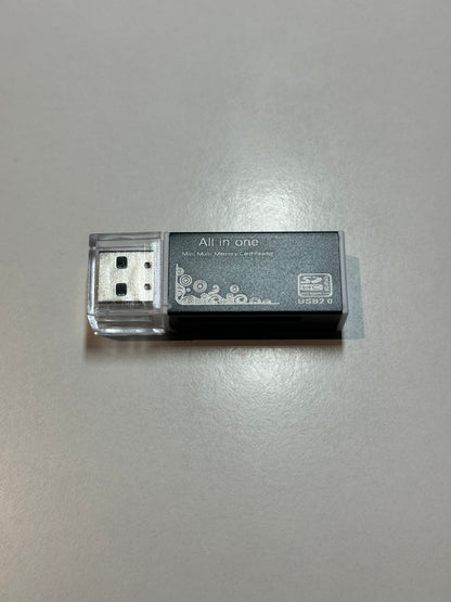 SD, Micro SD og andre sd kort adapter til USB